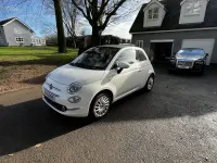 Usado Fiat 500C Lounge 69 HP (50 kW) 2018 Branco Cabrios