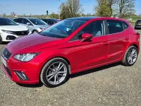 Used Seat Ibiza Design 75 HP (55 kW) 2018 Red Hatchback