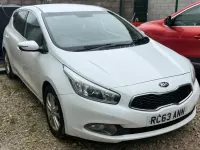 Używany Kia Ceed 2014 Biały Hatchback