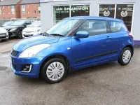 Used Suzuki Swift 94 HP (69 kW) 2015 Blue Hatchback