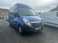 Used Vauxhall Movano 145 HP (106 kW) 2018 Blue MPV