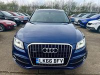 Used Audi Q5 S-line plus 190 HP (139 kW) 2016 Blue SUV