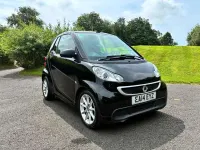 Used Smart ForTwo Cabrio Passion 2014 Black Cabriolet