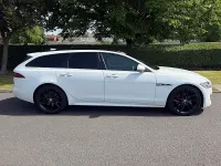 Used Jaguar XF R-Sport 2018 White Estate