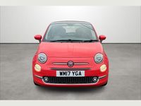 Used Fiat 500 Lounge 69 HP (50 kW) 2017 Red Hatchback