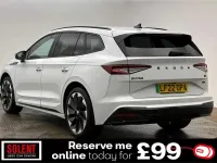 Used Skoda Enyaq iV SportLine 194 kW (265 HP) 2022 White SUV