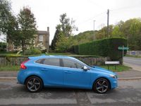 Used Volvo V40 R-Design 152 HP (111 kW) 2015 Blue Hatchback