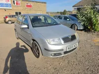 Used Skoda Fabia Ambiente 75 HP (55 kW) 2005 Silver Hatchback