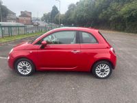 Used Fiat 500 Lounge 69 HP (50 kW) 2014 Red Hatchback