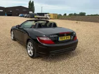 Used Mercedes SLK250 AMG 204 HP (150 kW) 2013 Black Cabriolet