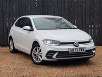 Used VW Polo Style 95 HP (69 kW) 2024 White Hatchback
