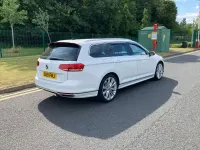 Used VW Passat R-line 2019 White Estate