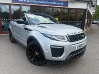 Used Land Rover Range Rover evoque HSE Dynamic 180 HP (132 kW) 2018 Silver Cabriolet