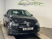 Used VW Polo SE 95 HP (69 kW) 2018 Black Hatchback