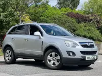 Used Vauxhall Antara 163 HP (119 kW) 2013 Silver SUV