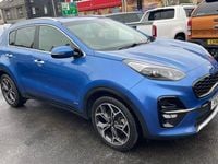 Used Kia Sportage GT-Line 174 HP (127 kW) 2021 Blue SUV