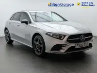 Used Mercedes A250 AMG line 2022 Silver Hatchback