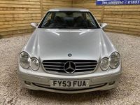 Used Mercedes CLK200 Avantgarde 2003 Silver Coupe