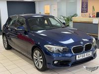 Used BMW 120 Sport Line 184 HP (135 kW) 2018 Blue Hatchback