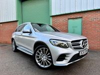 Used Mercedes GLC250 AMG Line Premium 204 HP (150 kW) 2015 Silver SUV