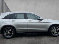 Used Mercedes GLC220 AMG line 194 HP (142 kW) 2021 Mojave silver metallic SUV