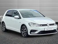 Used VW Golf VII R-line 150 HP (110 kW) 2019 White Hatchback