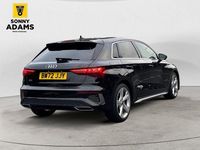 Used Audi A3 Sportback S-Line 110 HP (80 kW) 2023 Black Hatchback