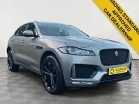 Used Jaguar F-Pace Chequered Flag 180 HP (132 kW) 2019 Grey SUV