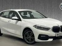 Used BMW 118 Sport Line 134 HP (98 kW) 2022 White Hatchback