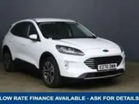Used Ford Kuga Titanium 150 HP (110 kW) 2020 White SUV