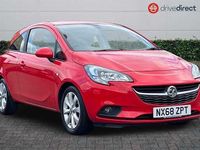 Used Vauxhall Corsa 90 HP (66 kW) 2018 Red Hatchback