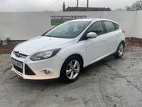 Used Ford Focus Zetec 2012 White Hatchback