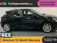 Used Vauxhall Corsa Design Edition 101 HP (74 kW) 2023 Black Hatchback