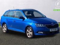 Gebraucht Skoda Fabia SE 95 PS (69 kW) 2021 Blau Kombi