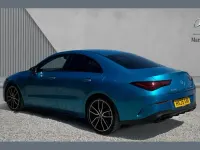 New Mercedes CLA180 AMG Line Premium 134 HP (98 kW) 2025 Blue Coupe