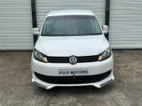 Used VW Caddy Startline 102 HP (75 kW) 2014 White MPV
