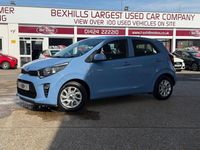 Used Kia Picanto 66 HP (48 kW) 2018 Blue Hatchback