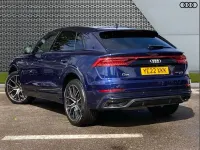 Used Audi Q8 Black Edition 340 HP (250 kW) 2022 Blue SUV