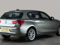 Used BMW 118 136 HP (100 kW) 2015 Silver Hatchback