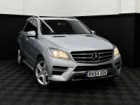 Used Mercedes ML350 AMG 204 HP (150 kW) 2014 Silver SUV