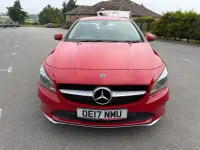 Used Mercedes CLA200 2017 Red Coupe