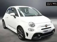 Used Abarth 595 147 HP (108 kW) 2018 White Hatchback
