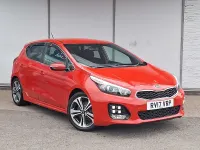 Używany Kia Ceed GT-Line 2017 Czerwony Hatchback