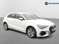 Used Audi A3 e-tron S-Line 2023 White Hatchback