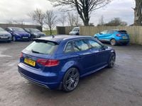 Used Audi A3 S-Line 2015 Blue Hatchback