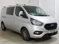 Used Ford Transit Custom Limited 130 HP (95 kW) 2021 Silver Van