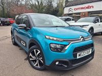 Used Citroën C3 PureTech 110 HP (80 kW) 2023 Blue Hatchback