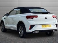 New VW T-Roc Cabriolet R-line 150 HP (110 kW) 2025 Pure white Cabriolet