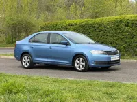 Used Skoda Rapid SE 2013 Blue Hatchback