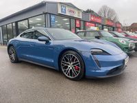 Used Porsche Taycan Performance Package 419 kW (571 HP) 2021 Blue Sedan